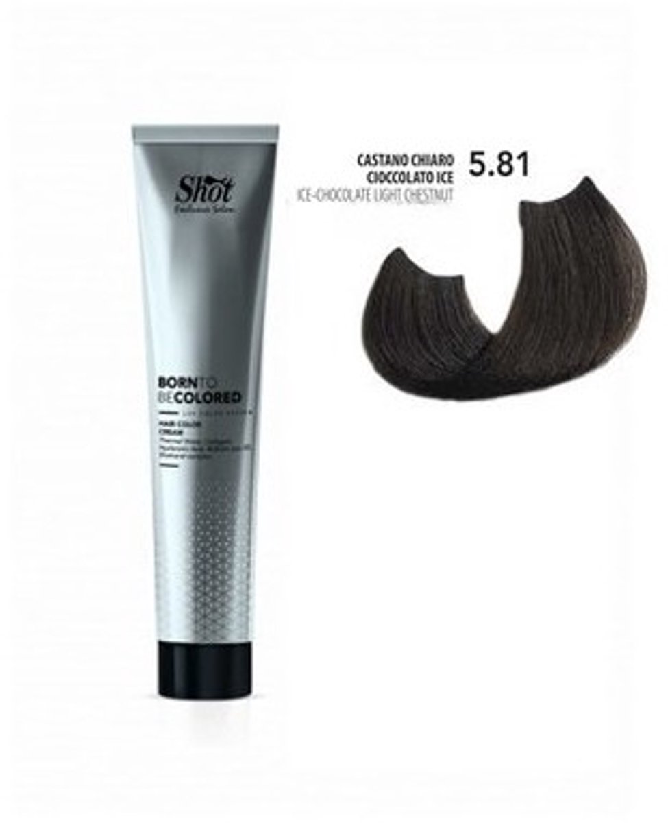 Haarverf 5.81 NIEUW BTB 100ML SHOT