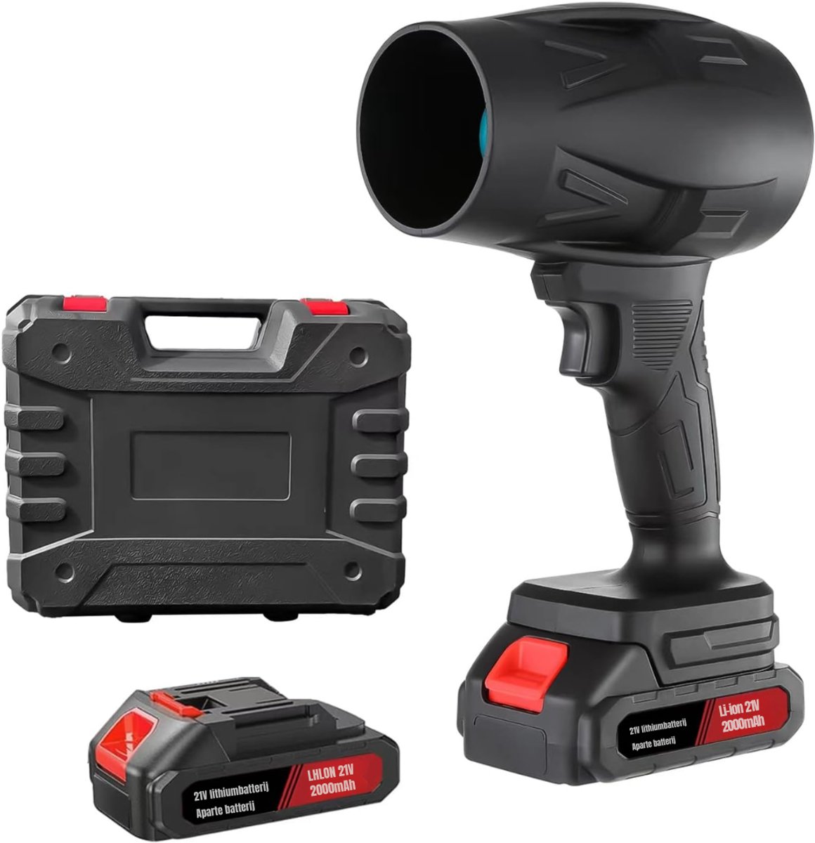 RWB® Luchtblazer - Luchtblazer Elektrisch - Stofblazer - Zwart - 16 x 8 x 28 cm