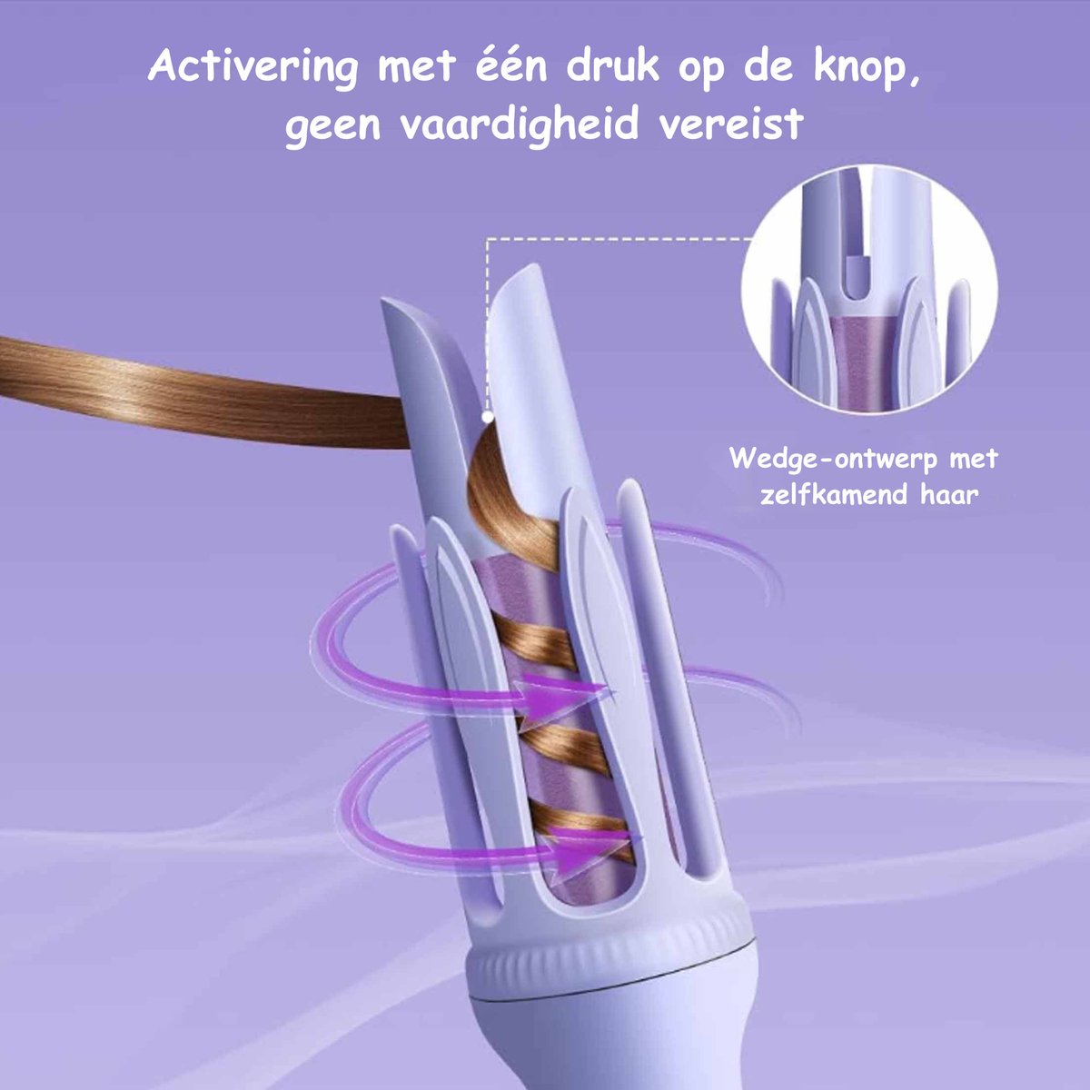 Daocheng Automatische Krultang 32mm - Volledig Automatisch - afbeelding 3