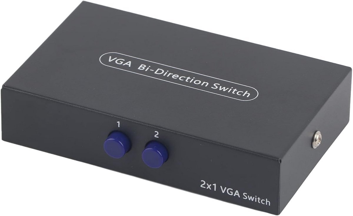 VGA Switcher 2 Ingangen 1 Uitgang voor Projector en Monitor