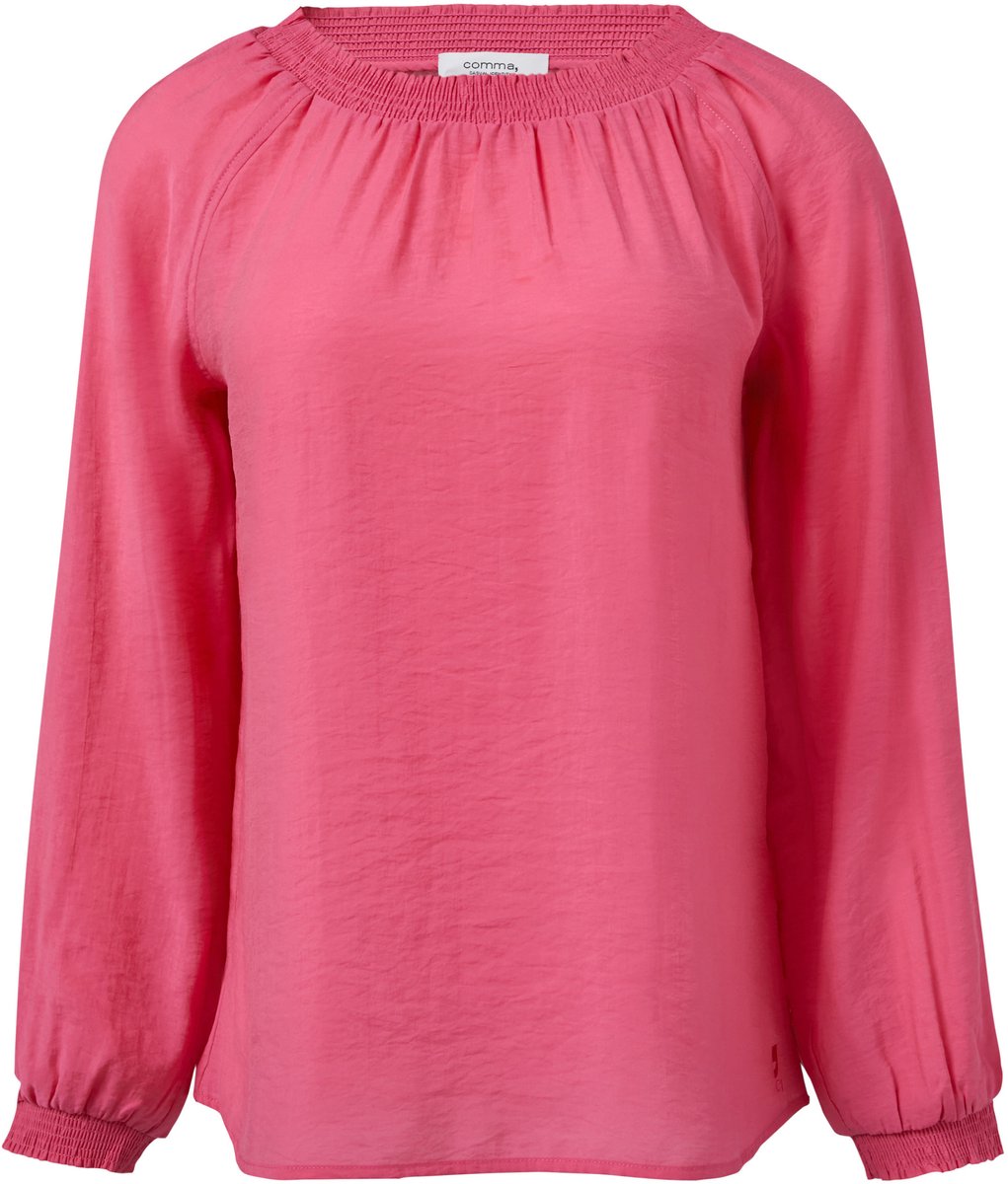 comma - female - Bluse mit elastischem Ausschnitt