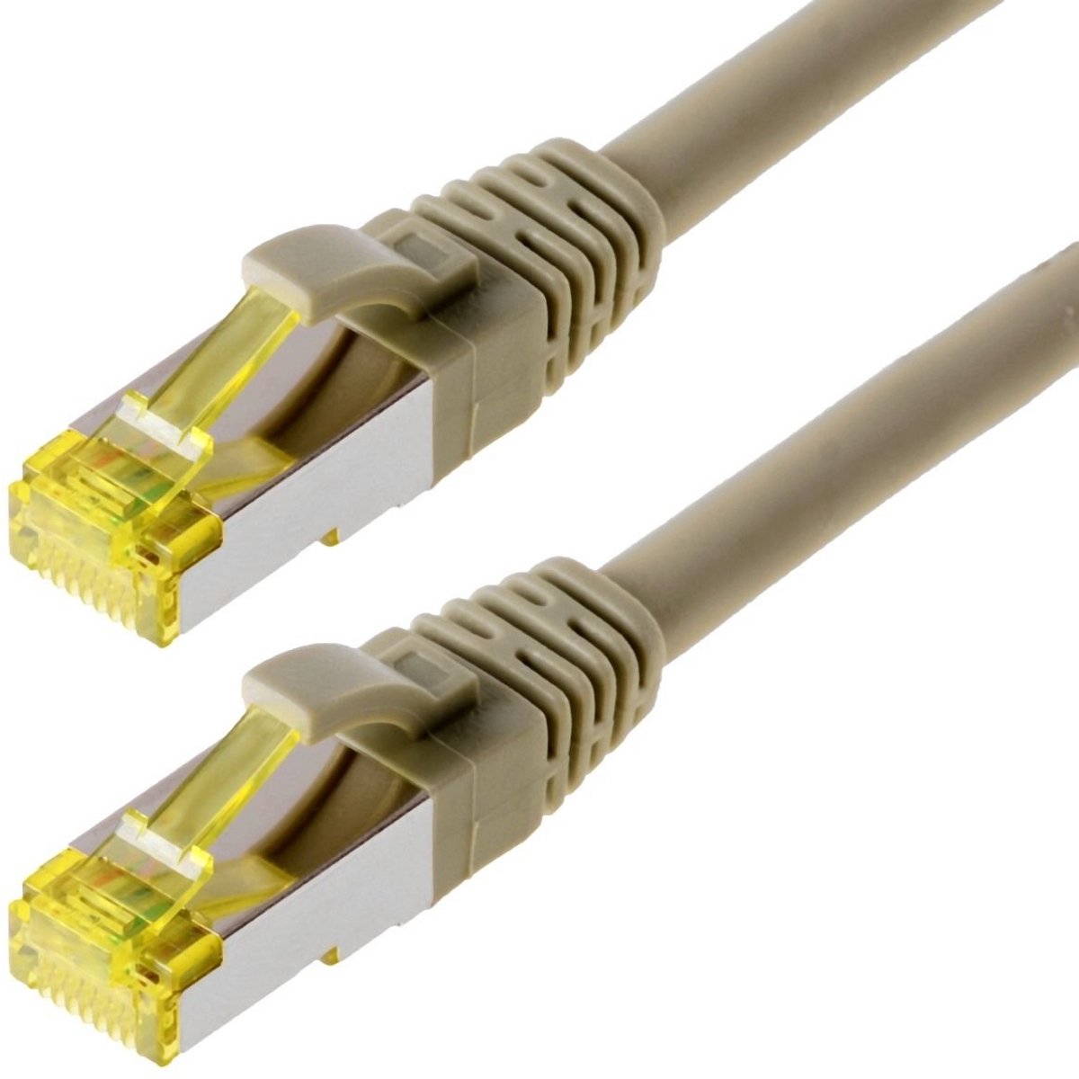 Cat 6a S/FTP Netwerkkabel 20 Meter Grijs, PIMF, 10 Gigabit Geschikt