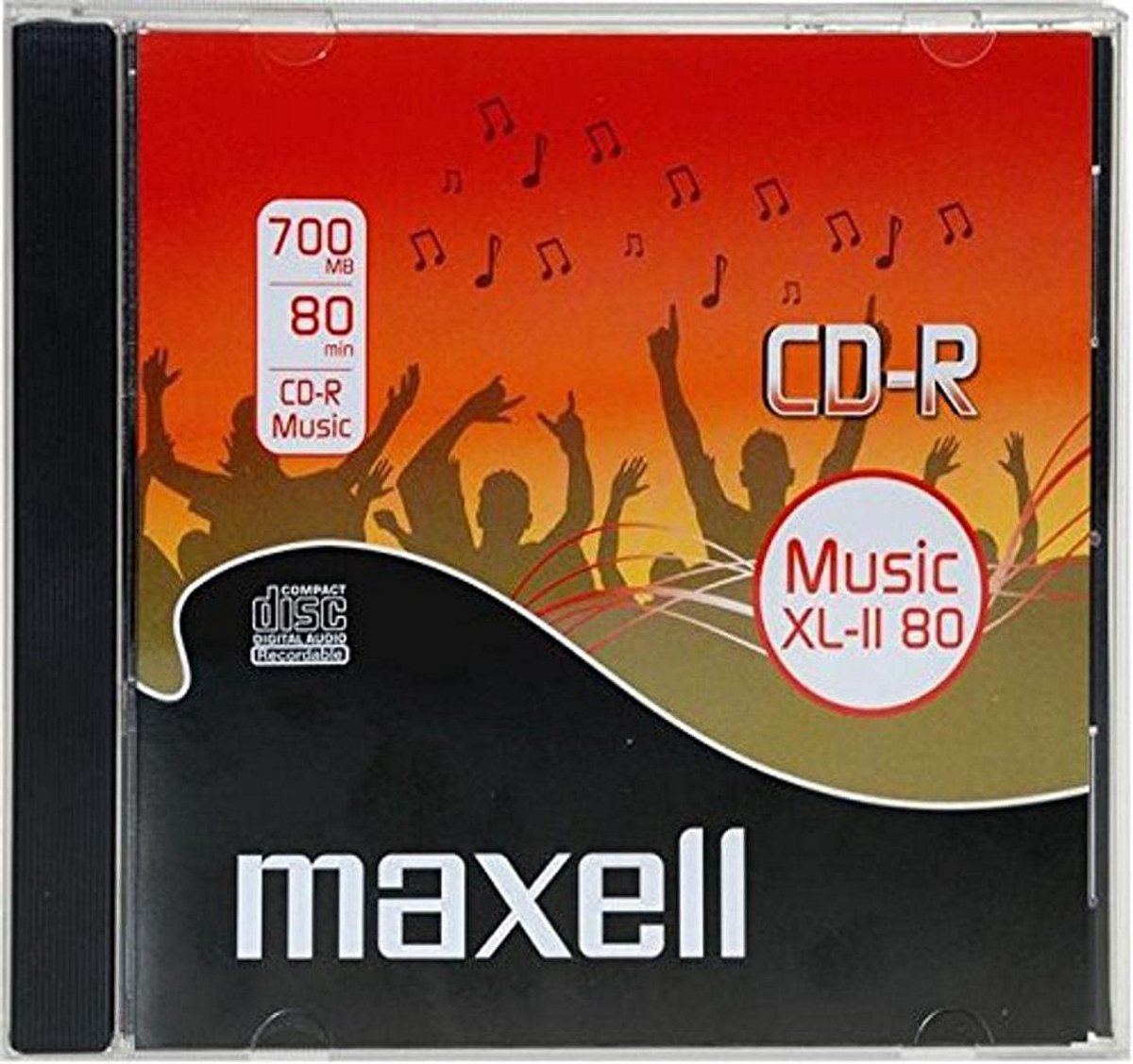 CD-R Audio Opnamemedia - 80 Minuten / 700 MB - Per Stuk