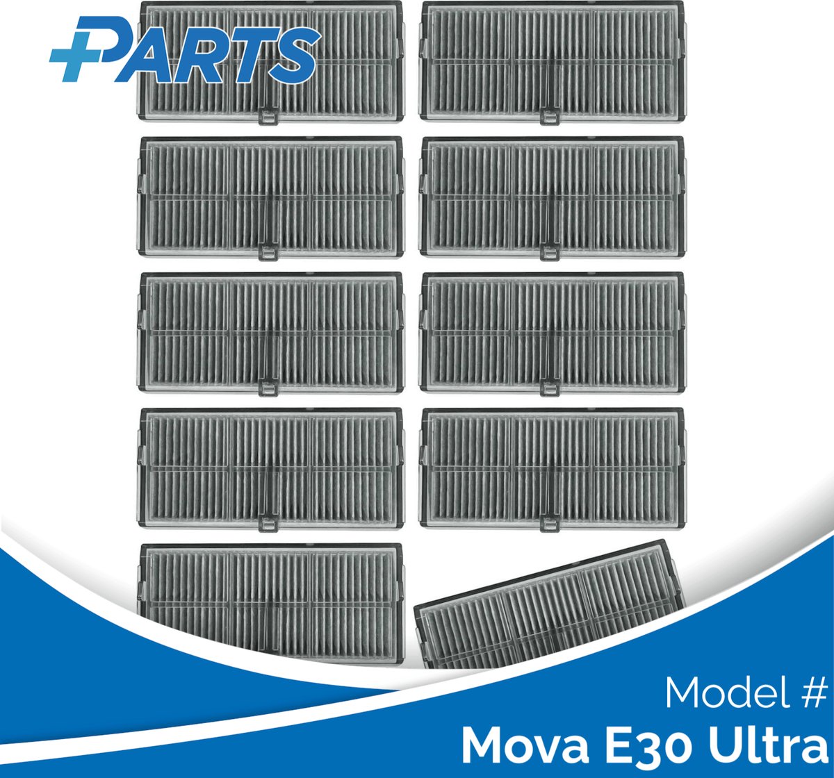Mova E30 Ultra Filters (10 Stuks, Plus.Parts® alternatief voor RHF14)