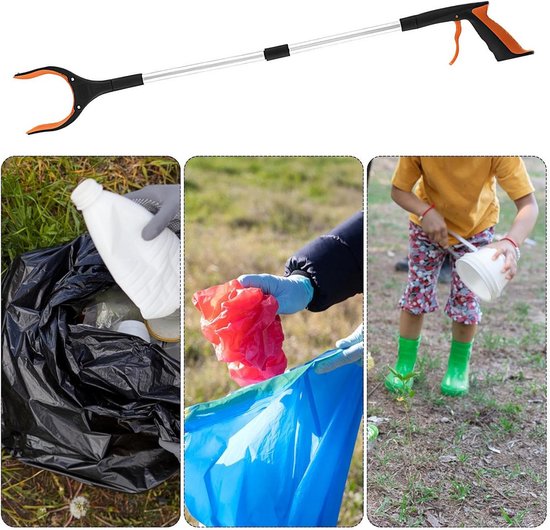 Inklapbare Grijpstok 83 cm - Telescopische Afvalgrijper en Mobiliteitshulp — afbeelding 5