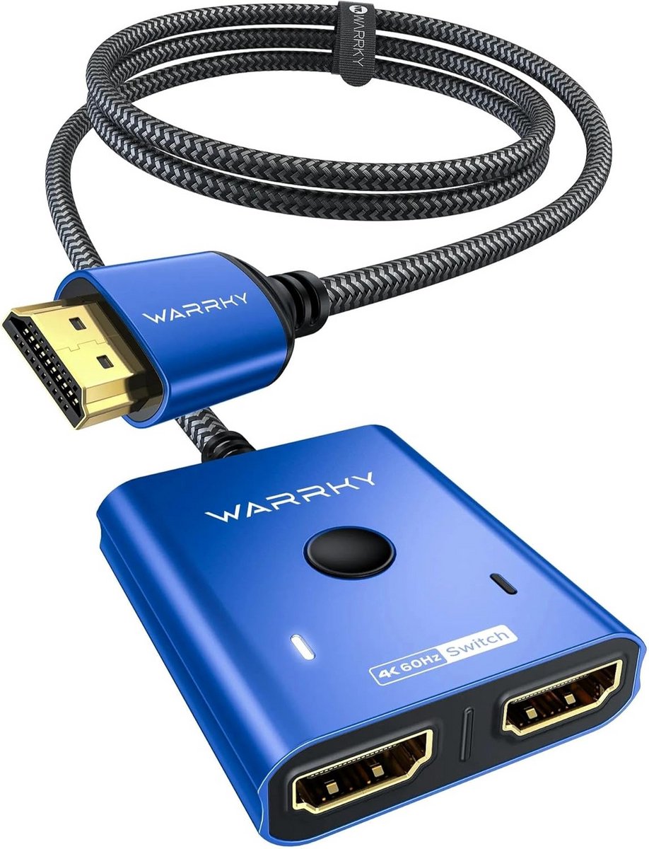 Bidirectionele HDMI Schakelaar 4K@60Hz voor Meerdere Apparaten
