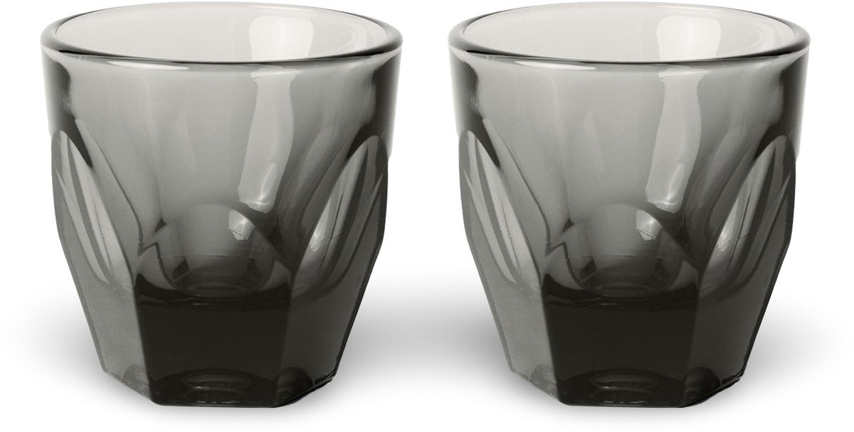 notNeutral Vero Cappuccino Glas - 180ml - Smoke - Set van 2 glazen