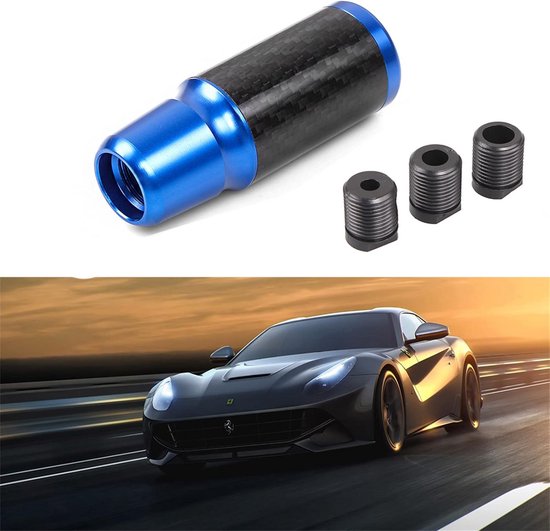 Universele Aluminium Schakelknop 6 Versnellingen voor Auto en Versnellingspook van Merkloos — afbeelding 3