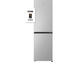 ETNA KCV282NRVS - Vrijstaande Koel vriescombinatie - 182 cm - RVS - No Frost - Extra groot Vriesvak - 50/50