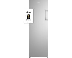 ETNA VV172NRVS - Vrijstaande vriezer - Geschikt voor schuur tot -15°C - No-Frost - 172 cm hoog - RVS/RVS look - Energielabel C - Multi Flow 360-technologie - FastFreeze - 5 lades + 2 schappen