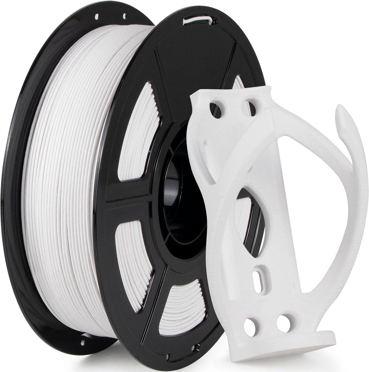 PETG Glasvezel Filament 1.75mm 1kg Wit - Hoge Maatnauwkeurigheid voor 3D Printer