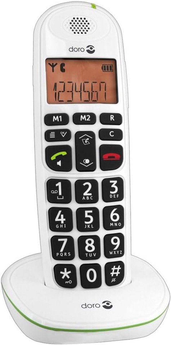 Draadloze DECT Telefoon met Handige Oplaadbasis - Eenvoudig Bellen