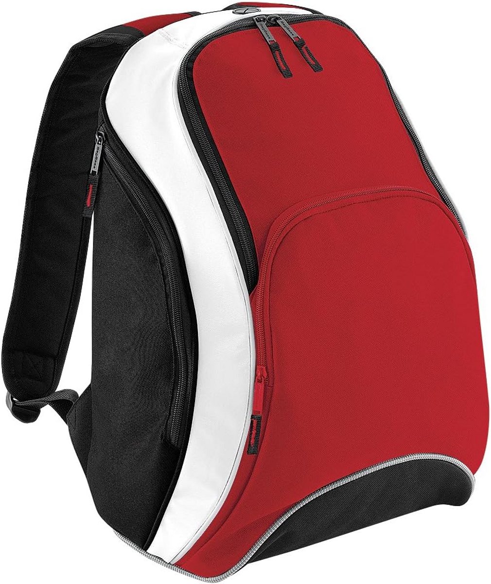 Duurzame Sportrugzak voor Teams en School - Rood/Zwart/Wit