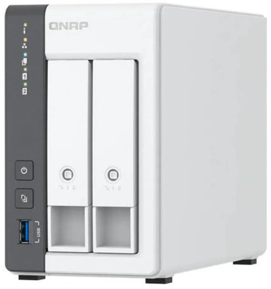 QNAP TS-216G data-opslag-server NAS Tower Ethernet LAN Wit Cortex-A55
