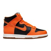 Nike Dunk High 'Safty Orange' (GS) - maat EU38.5 - DB2179-004 - oranje - zwart - sneakers hoog