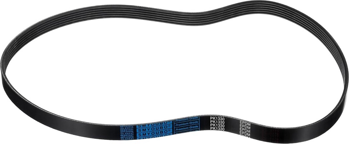 Poly V-Riem 6 Ribben 1330 mm Lengte Multi Wedge EPDM Rubber