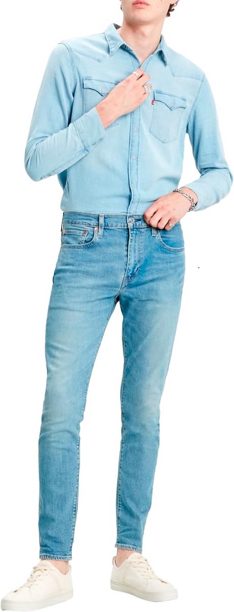 Heren Jeans Slim Taper Pasvorm Spijkerbroek