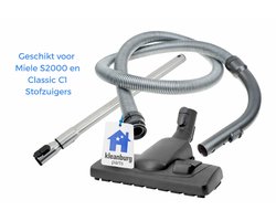 Kleanburg® Geschikt voor Miele S2000 en Classic C1 - Stofzuiger Onderdelen Set bestaande uit een telescoopbuis, stofzuigerslang en combizuigmond
