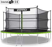 ZIPRO Jump Pro IN - Trampoline met veiligheidsnet - Ø435cm 14FT - Voor kinderen en volwassenen - Inclusief Ladder - max. 150 kg - Grote
