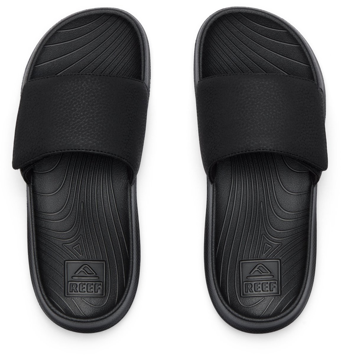 REEF KIDS SALTY SLIDE Black-35