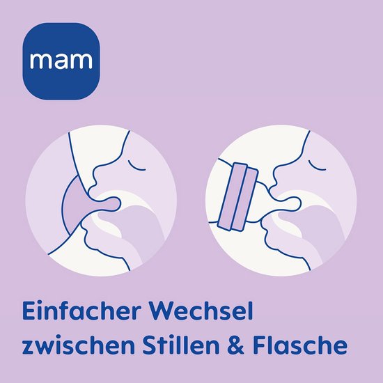 Anti-Colic Baby Starter Set met Fopspeen en Handvaten Vanaf Geboorte - Blauw — afbeelding 2