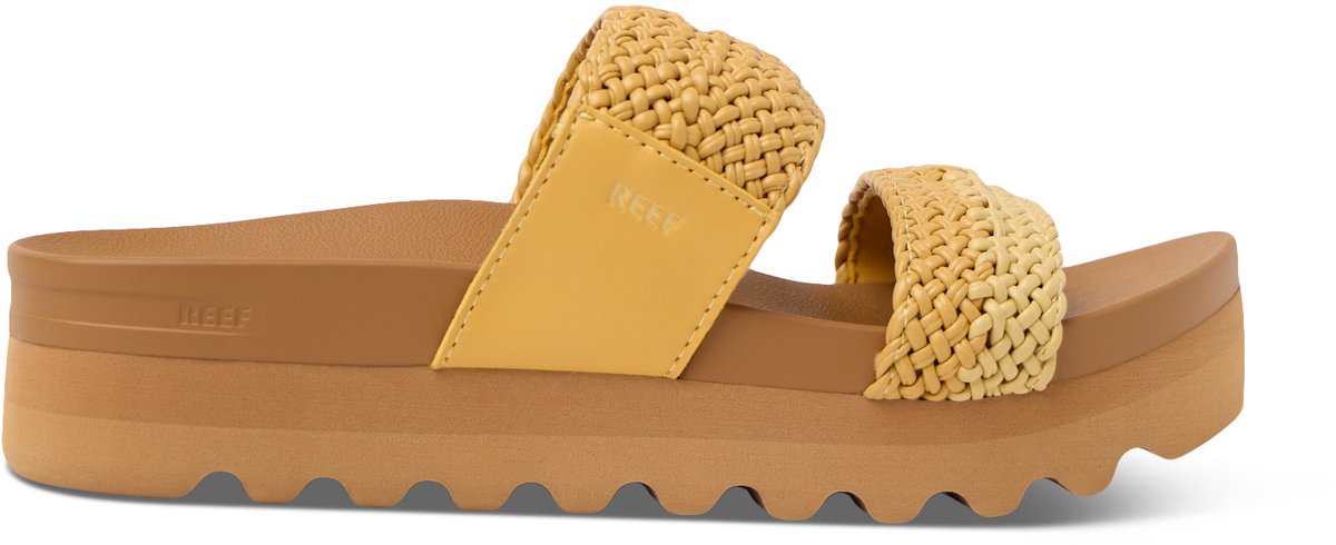 Reef Cushion Vista Hi Sandalen 1/2 Vrouw Geel