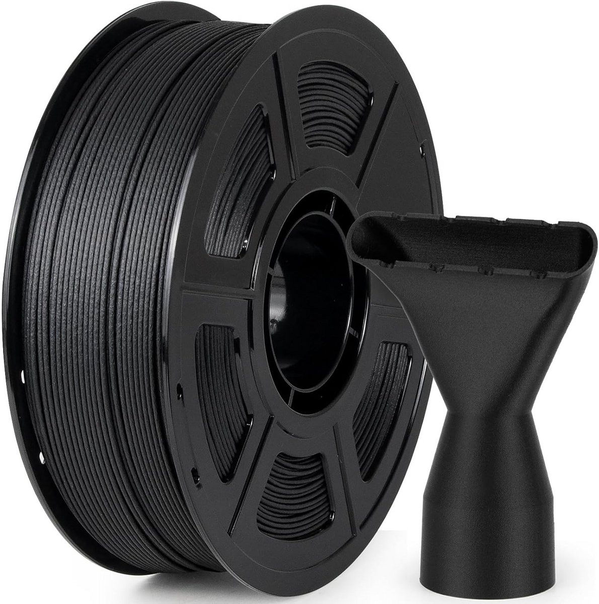 ASA Glasvezel Filament 1.75mm Zwart (1KG) - Hoge Maatnauwkeurigheid voor 3D Printer