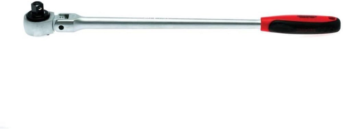 1/2 Inch Lange Arm Ratel met Flexibele Kop 60 Tanden Schroef