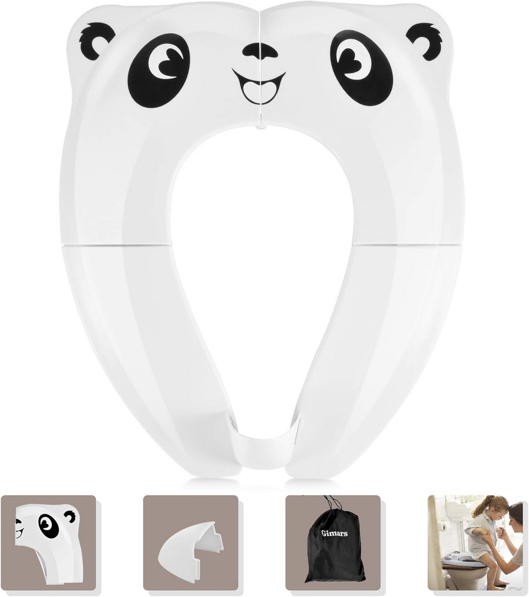 Universele Baby Toiletbril met Antislip en Spatbescherming, Inclusief Draagtas