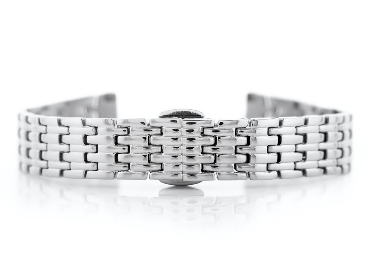 Pacific Model 1 - Horlogeband - Zilver - 14mm