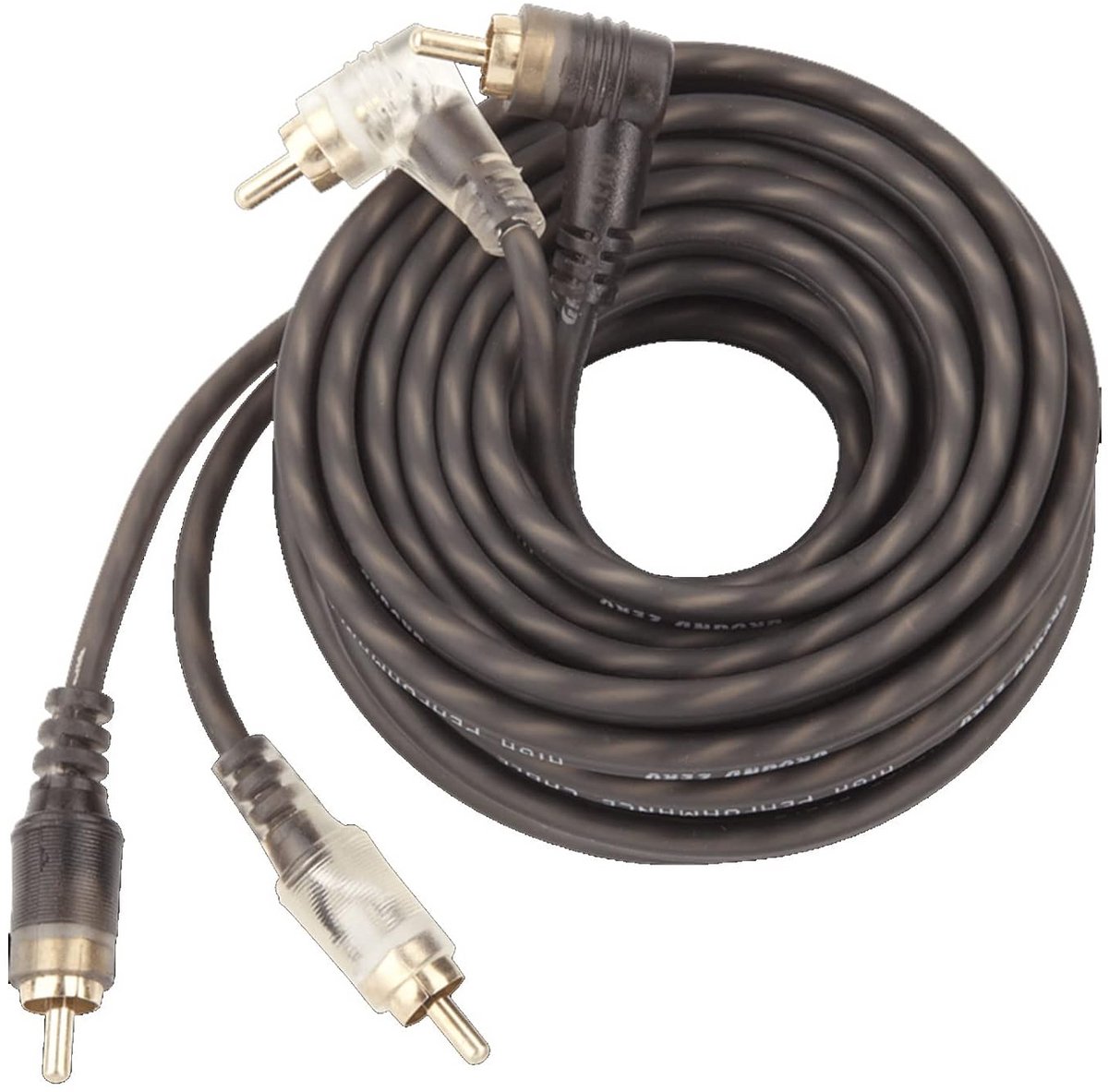 RCA Kabel Stereo 5 Meter - Eenvoudig Afgeschermd