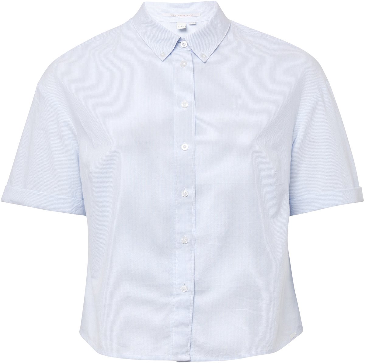 Oversized blouse van katoenpopeline