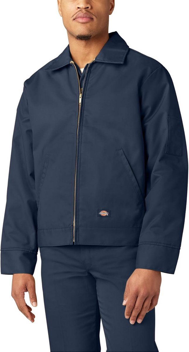 Mannenjas met Lange Mouwen Eisenhower Stijl Duurzame Werkjas