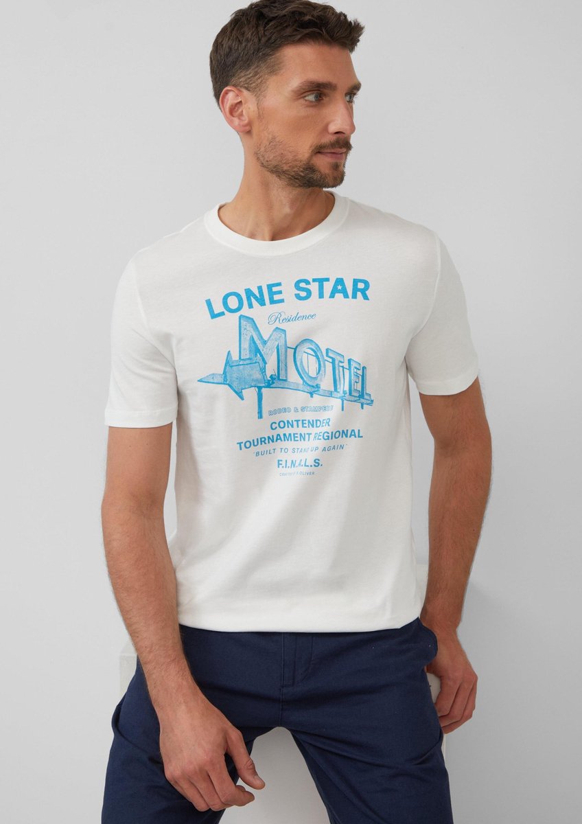 T-shirt met artwork