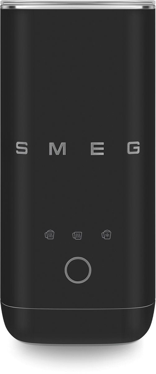 SMEG MFF02BLMEU - Melkopschuimer - Mat Zwart