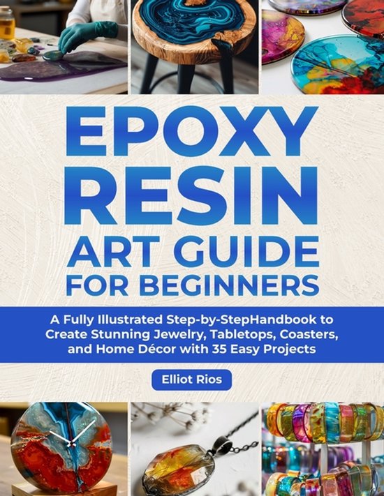Epoxy Resin Art Guide for Beginners - cover