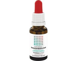 PharmaNutrics Mineral Magnesium - 50 ml Druppels - Vloeibaar Magnesium Supplement - Ondersteunt Spieren & Zenuwstelsel - Helpt bij Vermoeidheid