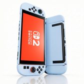 Xainy – Blauwe hard case geschikt voor Nintendo Switch 2 | Switch-games accessoires | beschermhoesje / cover hoes voor de Nintendo Switch consoles & joy con | excl. screen protector