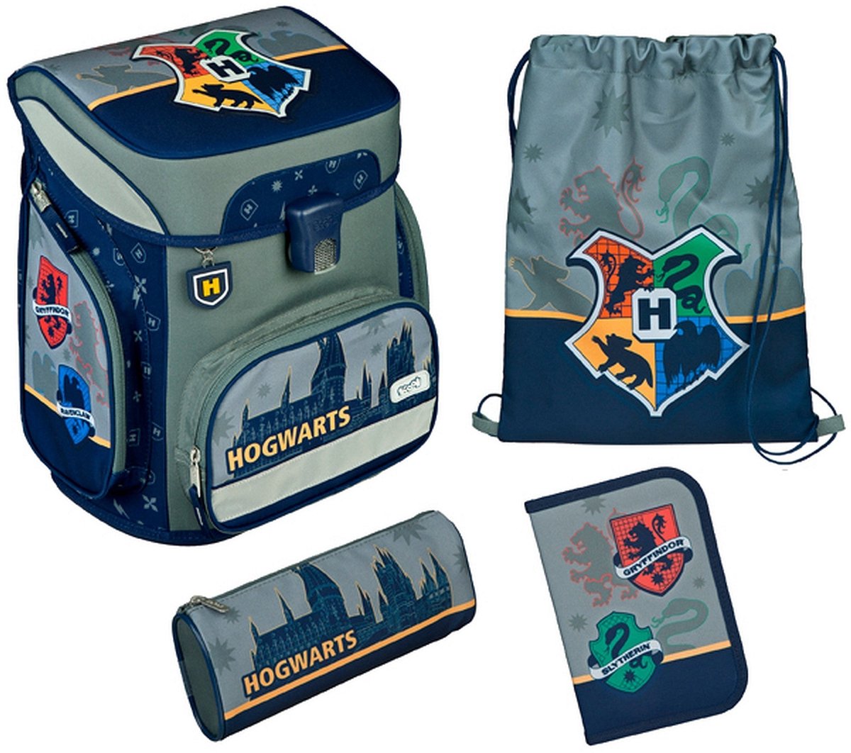 Scooli EasyFit - Schoolrugzak Set 5tlg. (Harry Potter)