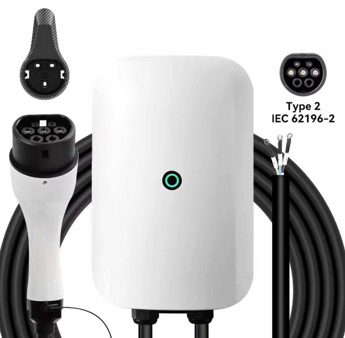 Bar2Charge Laadpaal Wallbox 7 kW | Plug-and-play, 5m kabel