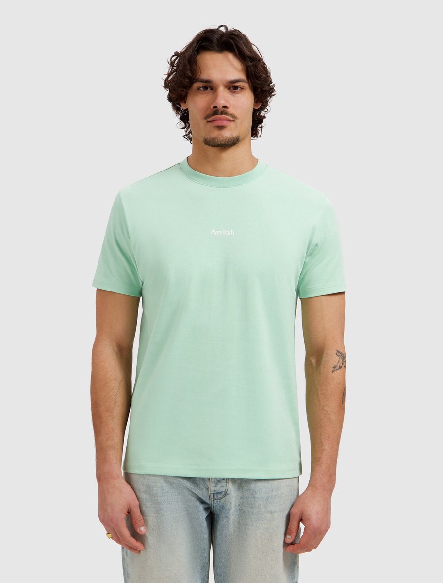 Pure Path T-shirt Bold Emblem Mint (26010107 - 14)