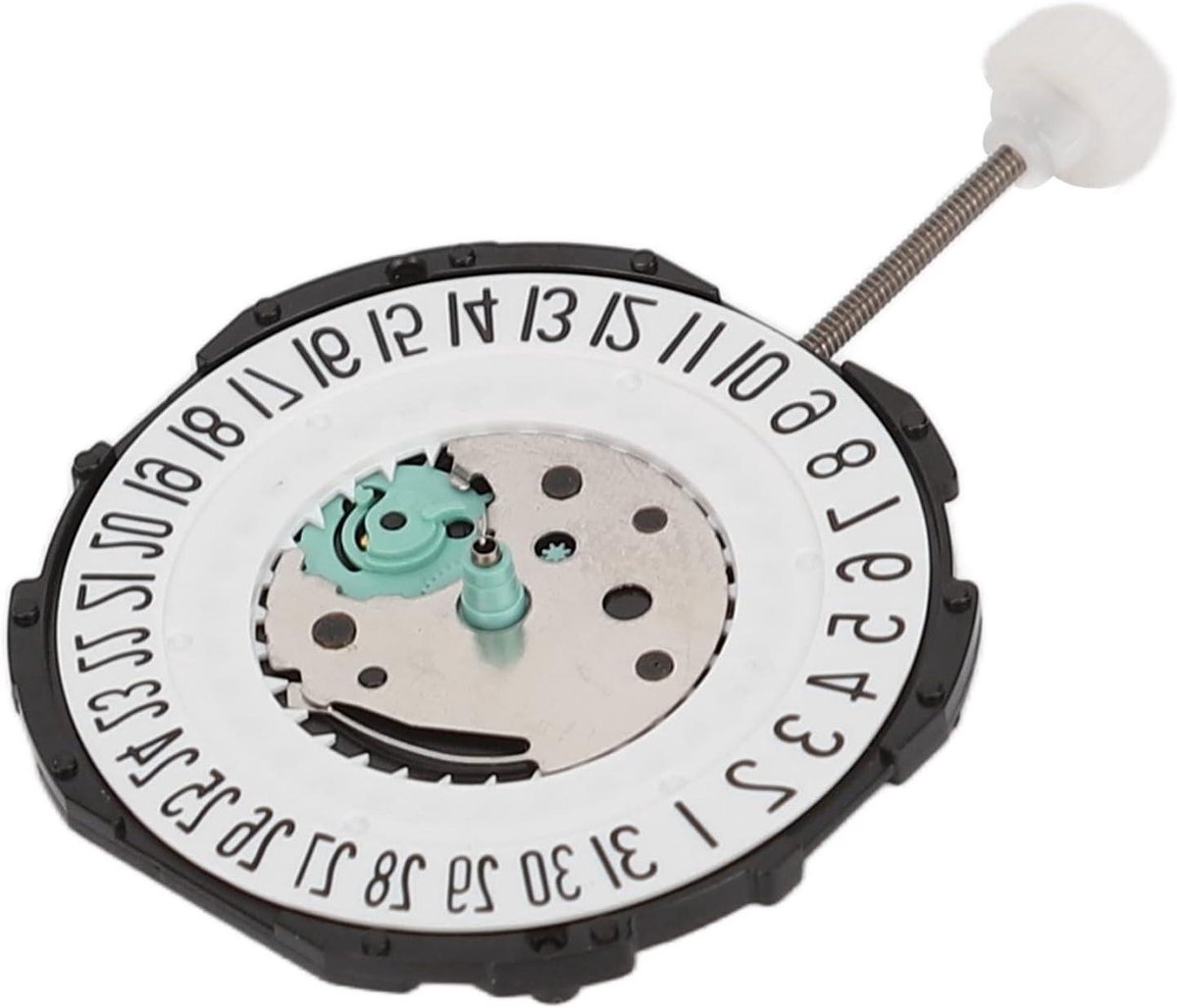 Allecto- Horloge Beweging - Quartz - Delicate Stabiliteit - Horloge Reparatie - Horlogemakers - Beweging - Geschikt voor - Datum om 6 uur