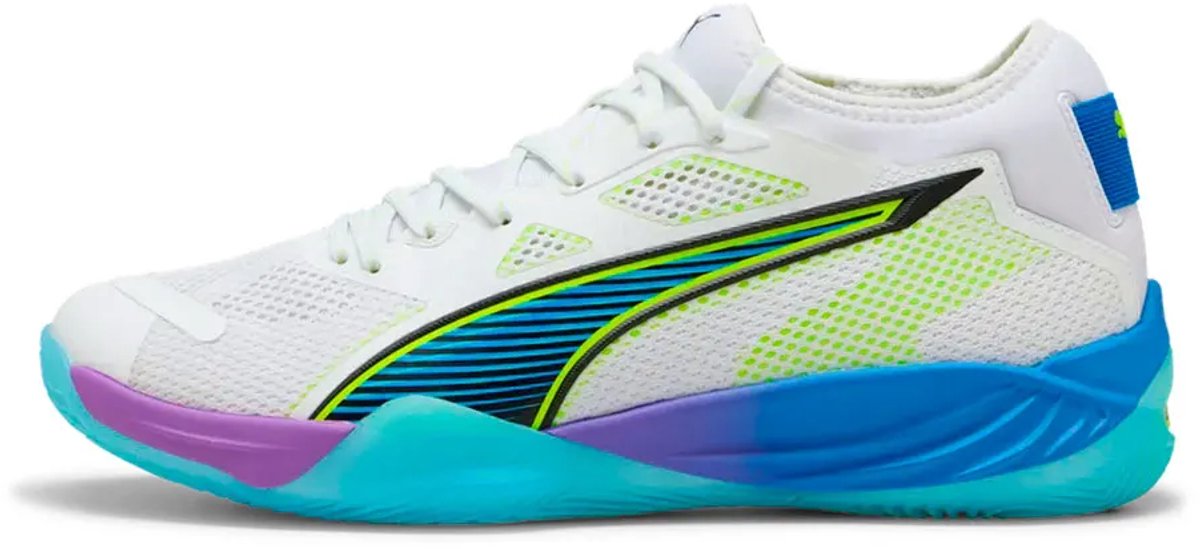 Puma Eliminate Nitro Sqd 4 Game On Indoor Sportschoenen Man Vrouw Blauw