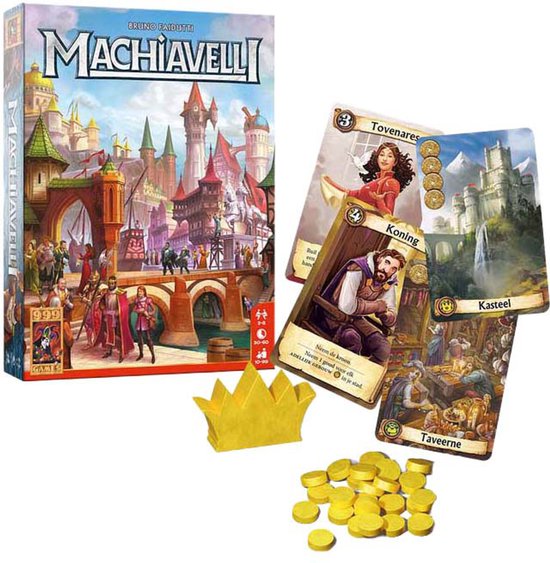 999 Games - Machiavelli - Kaartspel - Vernieuwde editie
