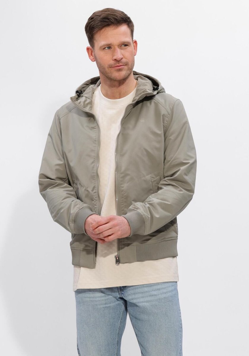 G-Star Raw Track Hdd Jacket Jassen Heren Zomerjas Creme