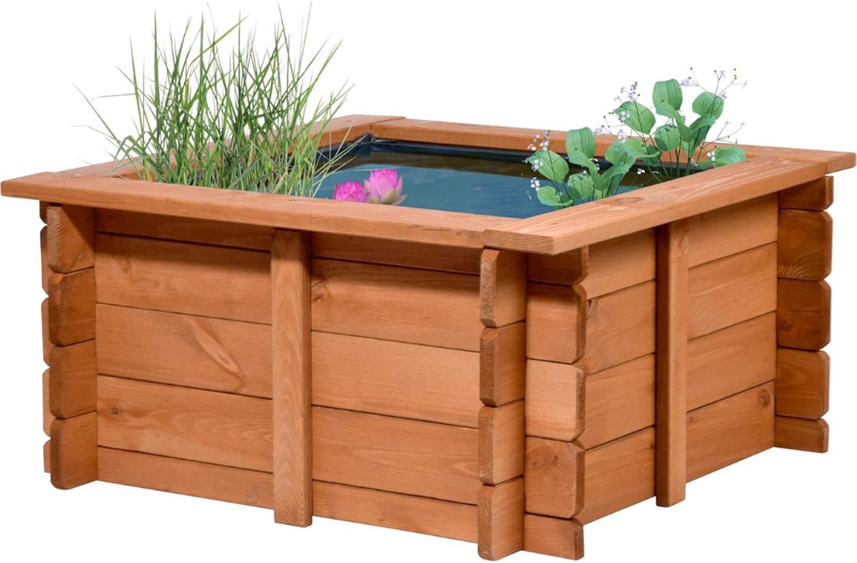 mavoa® Vijverbak - Voorgevormde vijver - Vissenkom - 120 L