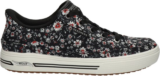 Skechers Hands Free Slip-Ins Arch Fit Arcade sneaker pour femmes - Zwart multi - Taille 40