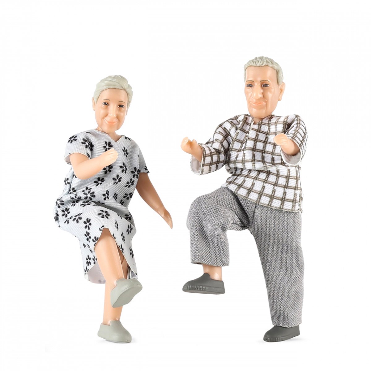 Lundby poppenhuisfiguren opa en oma Jamie - speelgoed poppenhuis.
