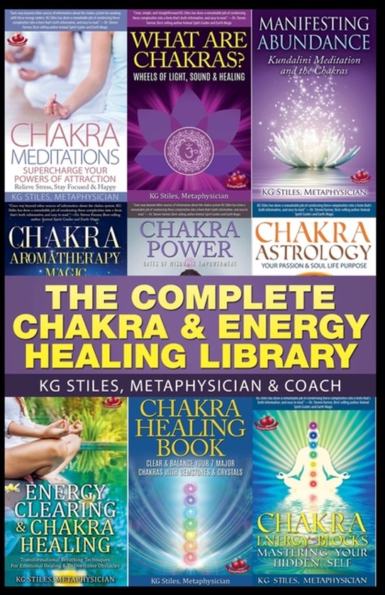 Chakra Healing-The Complete Chakra & Energy Healing Library - cover