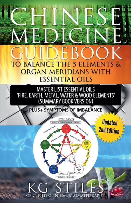 5 Element- Chinese Medicine Guidebook Balance the 5 Elements & Organ Meridians with Essential Oils (Summary Book Version)